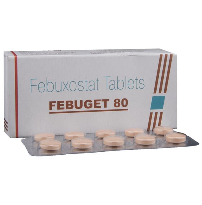 Febuget 80mg Tablet 10s