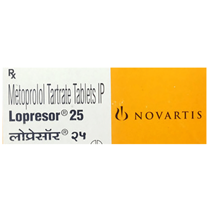Lopresor 25mg Tablet