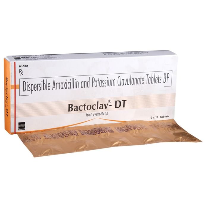 Bactoclav DT Tablet 10s