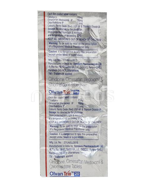 Olvan Trio 20 Tablet 10