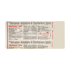 Weltelmi Trio 40mg/5mg/12.5mg Tablet 10s