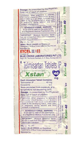 Xstan 40mg Tablet 10s