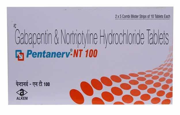 Pentanerv NT 100mg/10mg Tablet 10s
