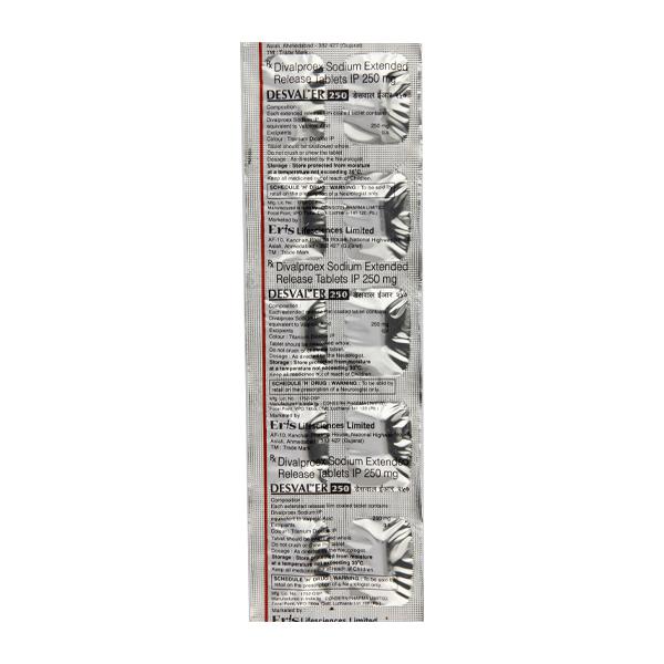 Desval  ER 250 Tablet 10s