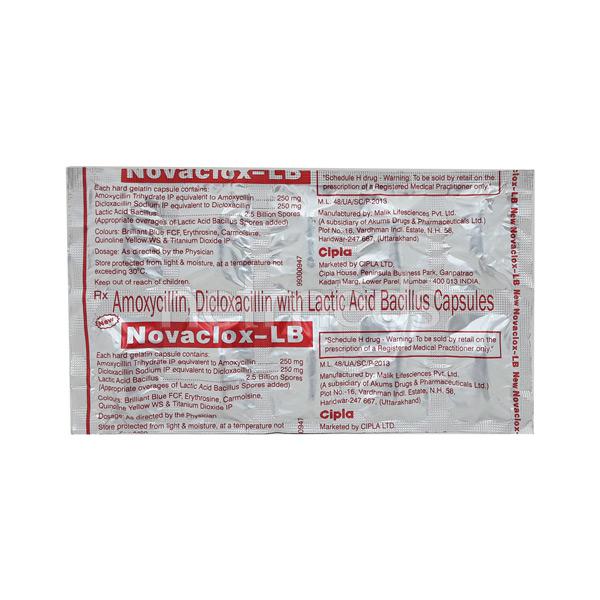 Novaclox LB 250mg/250mg Capsule