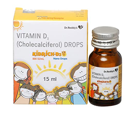 Kidrich-D3 800 IU/ml Nano Drop 15ml