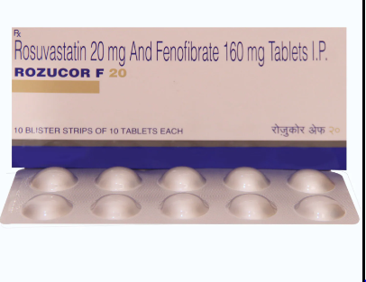 Rozucor F 160mg/20mg Tablet