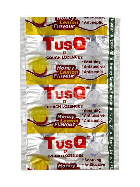 Tusq D Cough Lozenges Honey lemon