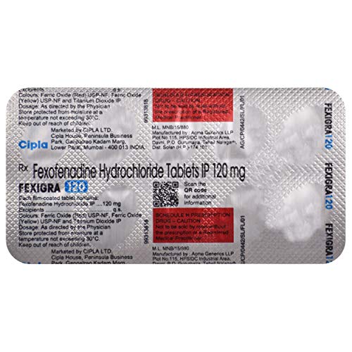 Fexigra 120mg Tablet 10s