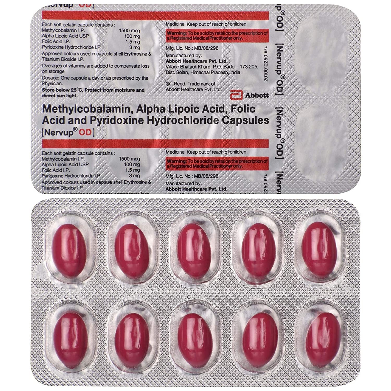 Nervup OD Soft Gelatin Capsule 10s