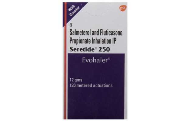 Seretide 250mcg/50mcg Evohaler 120MDi