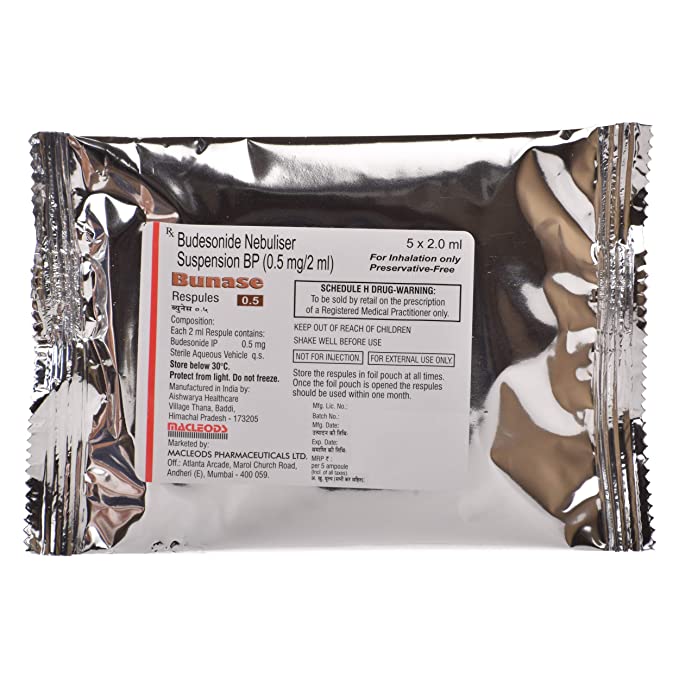 Bunase 0.5mg Respules 2ml