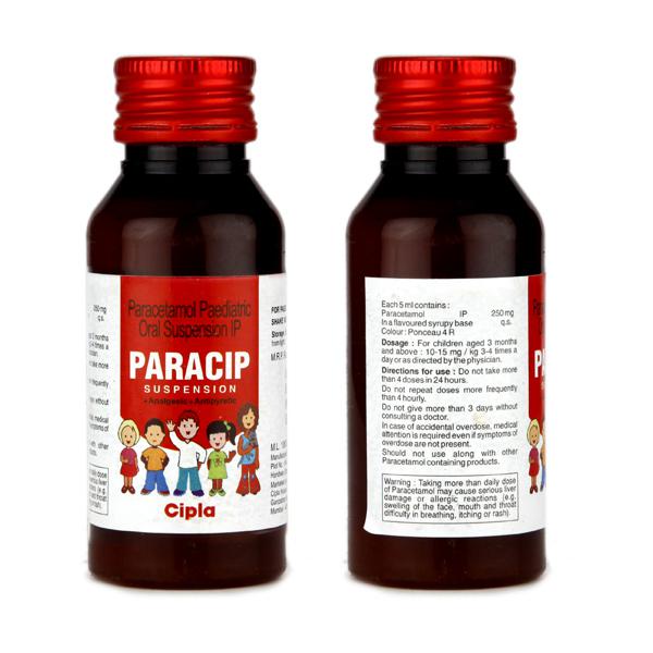 Paracin 250mg Syrup