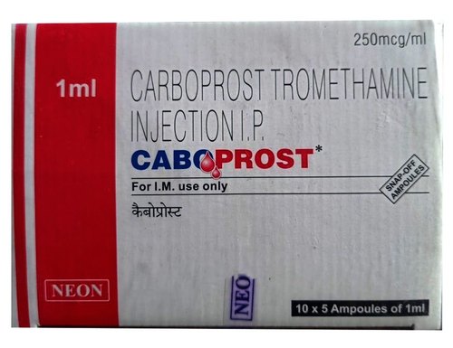 Caboprost 250mcg Injection 1ml