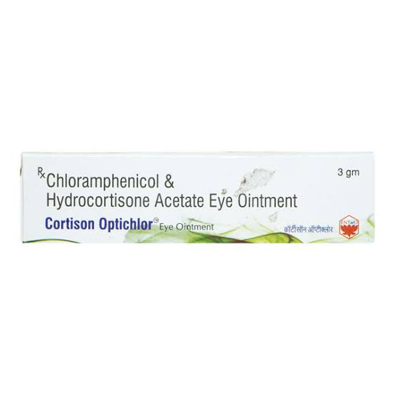 Cortison Optichlor Eye Ointment