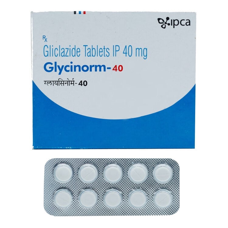 Glycinorm 40mg Tablet 10s