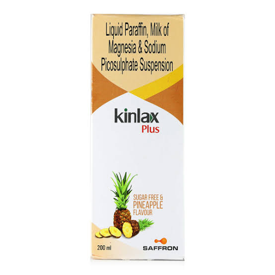 Kinlax Plus Sugar Free Syrup Pineapple