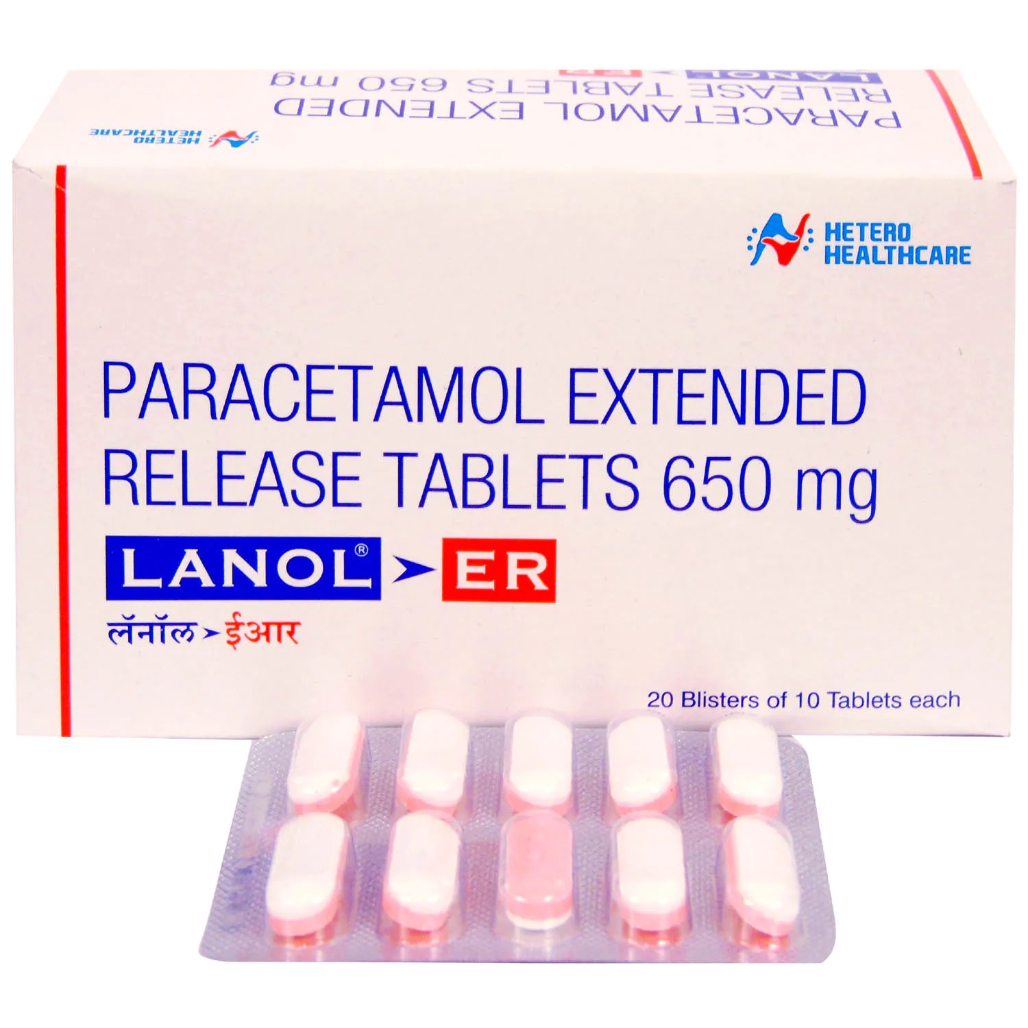 Lanol  650mg Tablet ER 10s