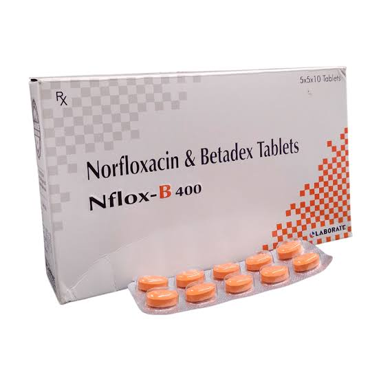 Nflox B 400mg Tablet 10s