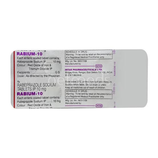 Rabium 10mg Tablet