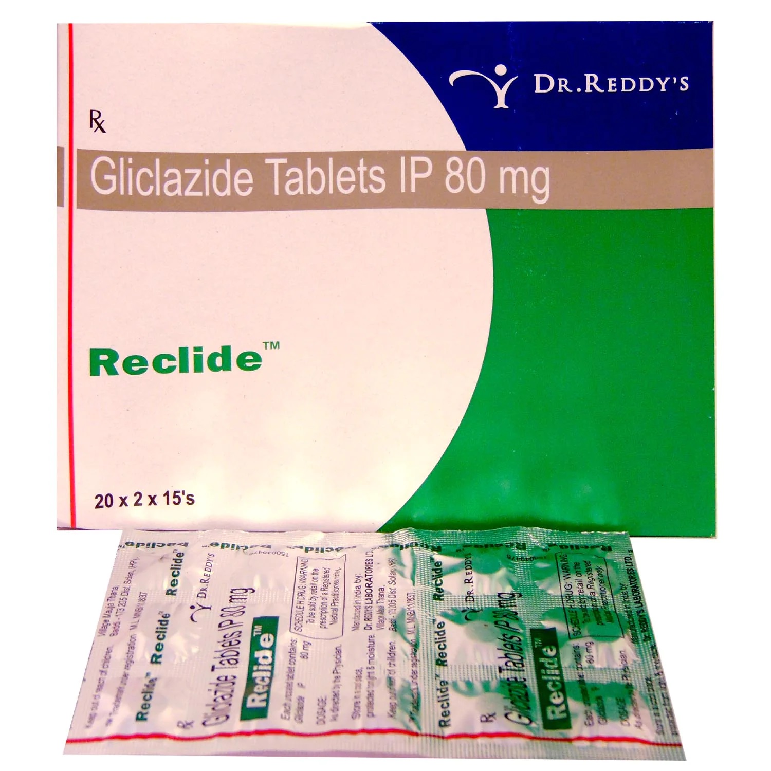 Reclide 80mg Tablet 15s