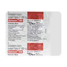 Salazar DS 1000mg Tablet DR 10s