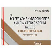 Tolperitas D 150mg/50mg Tablet