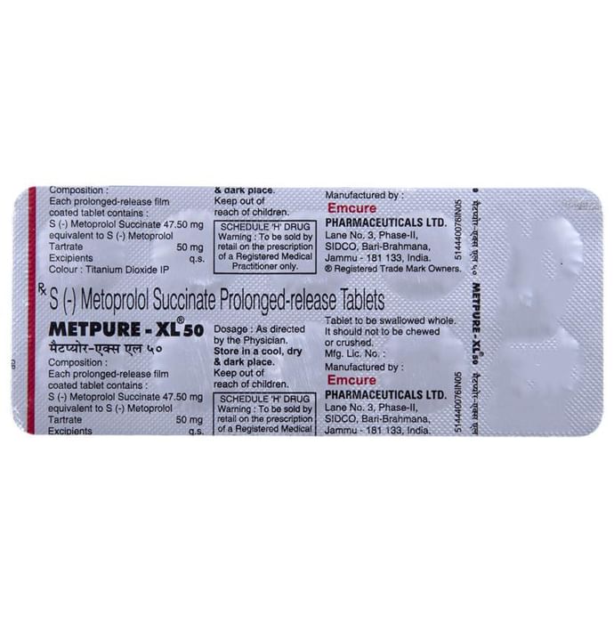 Metpure -XL 50 Tablet 10s