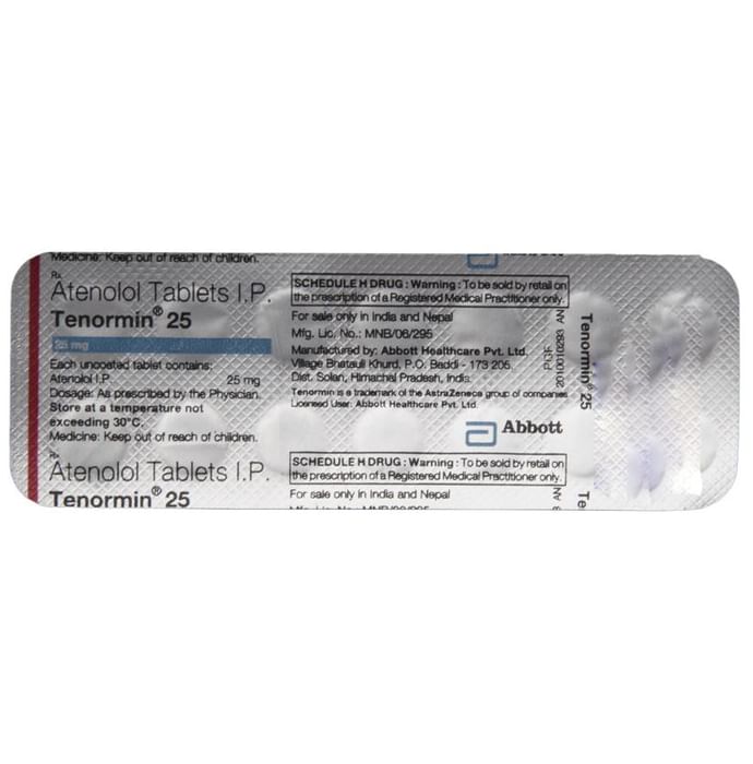 Tenormin 25 Tablet