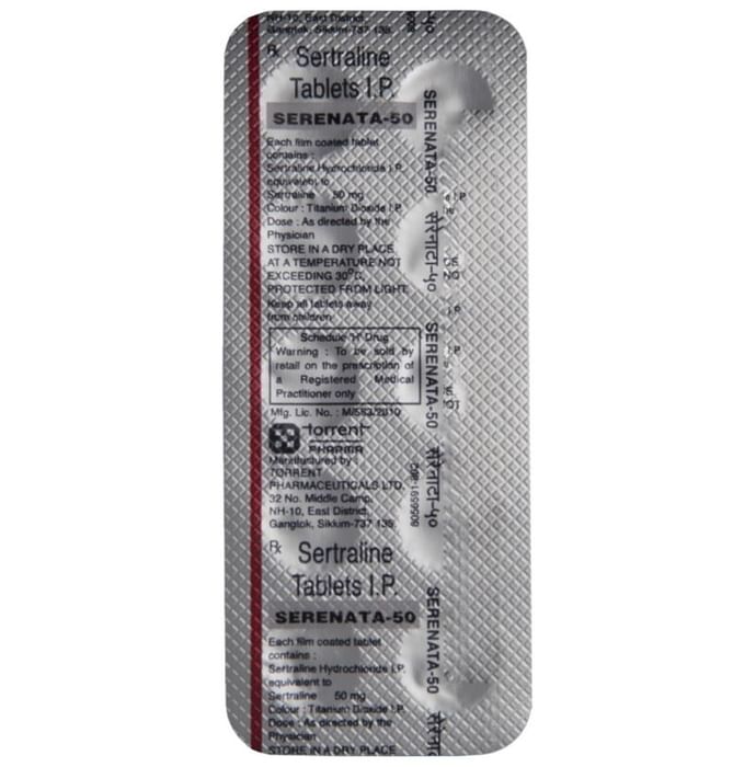Serenata 50mg Tablet 10s