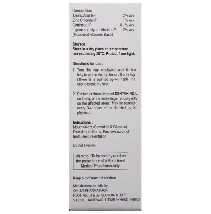 Dentakind-L Gum Astringent 15ml