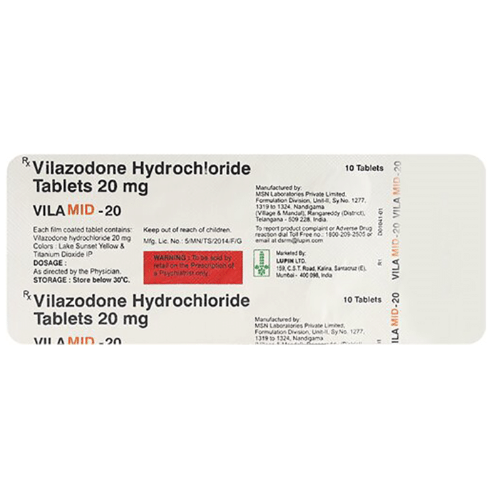 Vilamid 20 Tablet