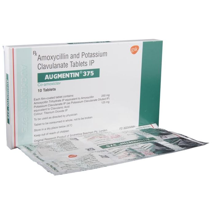 Augmentin 375 Tablet 10s
