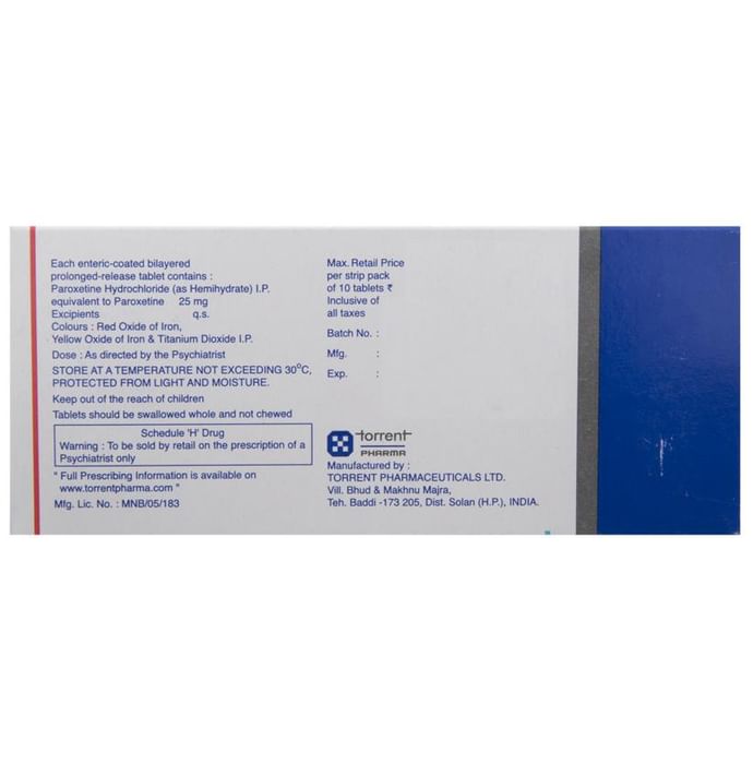 Paradise 25mg Tablet XR 10s