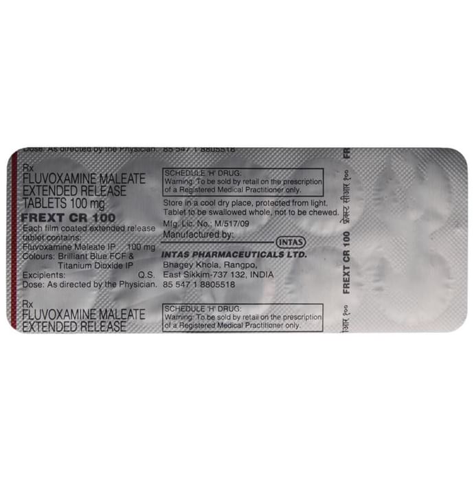 Frext 100mg Tablet CR 10s
