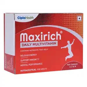Maxirich Soft Gelatin Capsule 10s