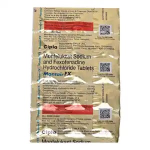 Montair FX 10mg/120mg Tablet 15s