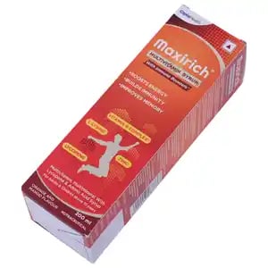 Maxirich Multivitamin Syrup Orange and Mango 200ml