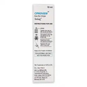 Ciproview 0.3% Eye Drop 10ml