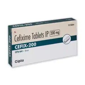 Cefix 200mg Tablet 10s