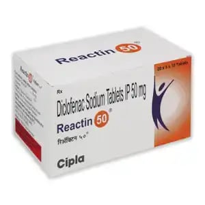Reactin 50mg Tablet 10s