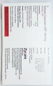 Orlitac 120mg Capsule 10s