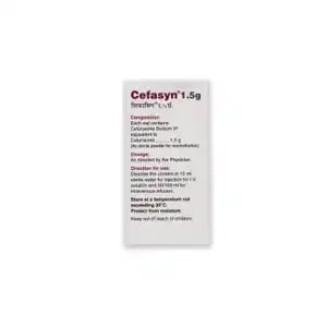 Cefasyn 1.5gm Injection 1s