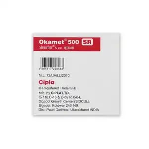 Okamet 500 Tablet SR 15s