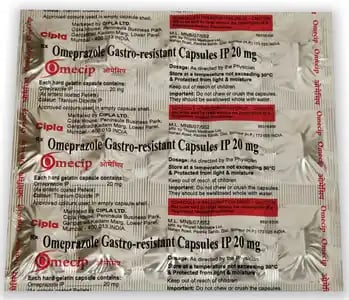 Omecip 20mg Capsule 15s