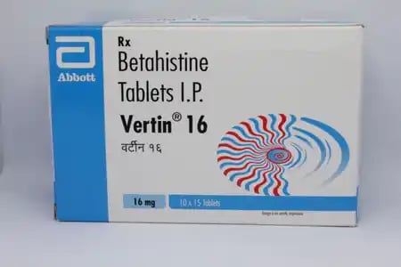 Vertin 16mg Tablet 15s