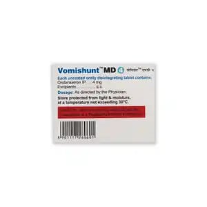 Vomishunt 4mg Tablet MD 10s