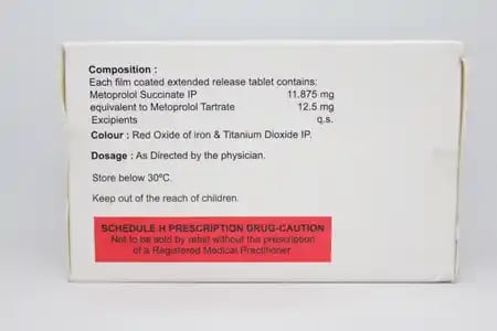 Met XL 12.5mg Tablet 20s