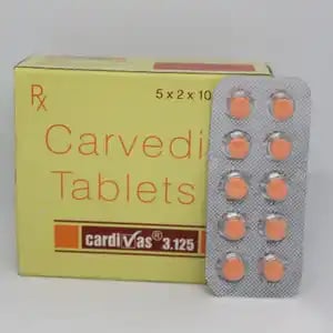 Cardivas 3.125 Tablet 10s