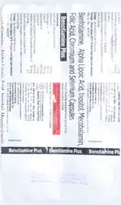 Benotiamine Plus Capsule 10s